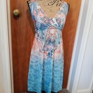 Kiara Boho Style Super Soft Mandala Print Dress